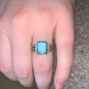 David Yurman petite wheaton ring size 8